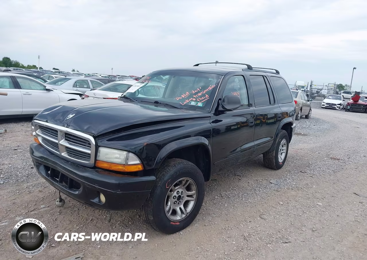 2003 Dodge Durango Slt VIN:1D4HS48N83F566013 - 2