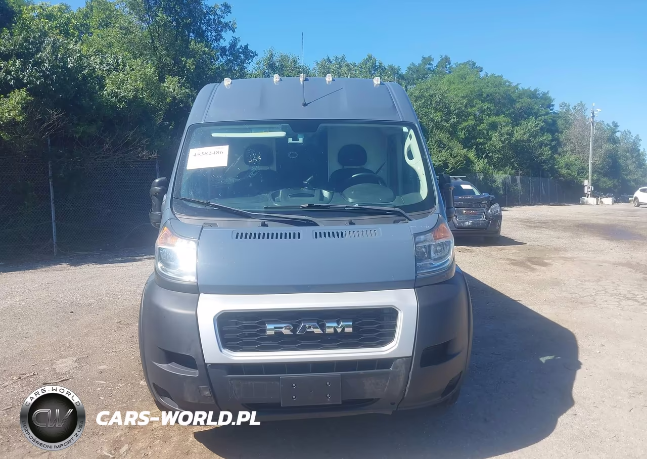 2020 Ram Promaster 3500 Cargo Van High Roof 159 Wb Ext VIN:3C6URVJG1LE136513 - 12