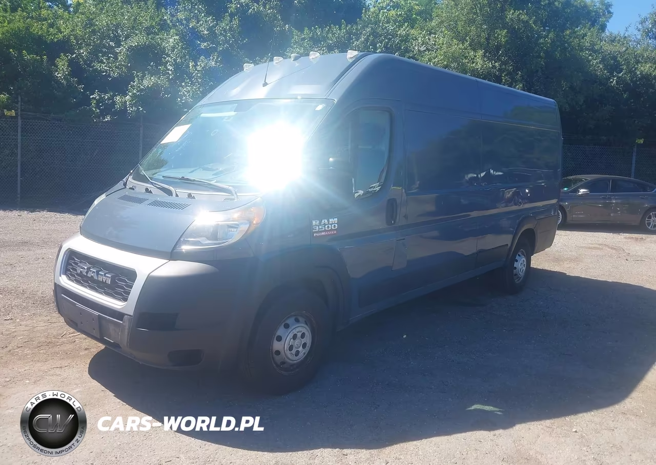2020 Ram Promaster 3500 Cargo Van High Roof 159 Wb Ext VIN:3C6URVJG1LE136513 - 2