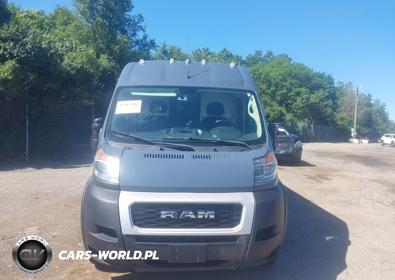 2020 Ram Promaster 3500 Cargo Van High Roof 159 Wb Ext VIN:3C6URVJG1LE136513 - 6