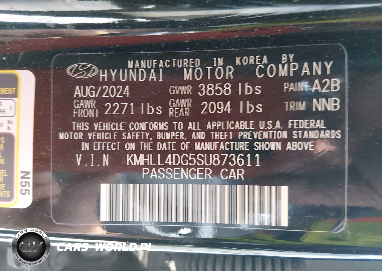 2025 Hyundai Elantra Se VIN:KMHLL4DG5SU873611 - 9