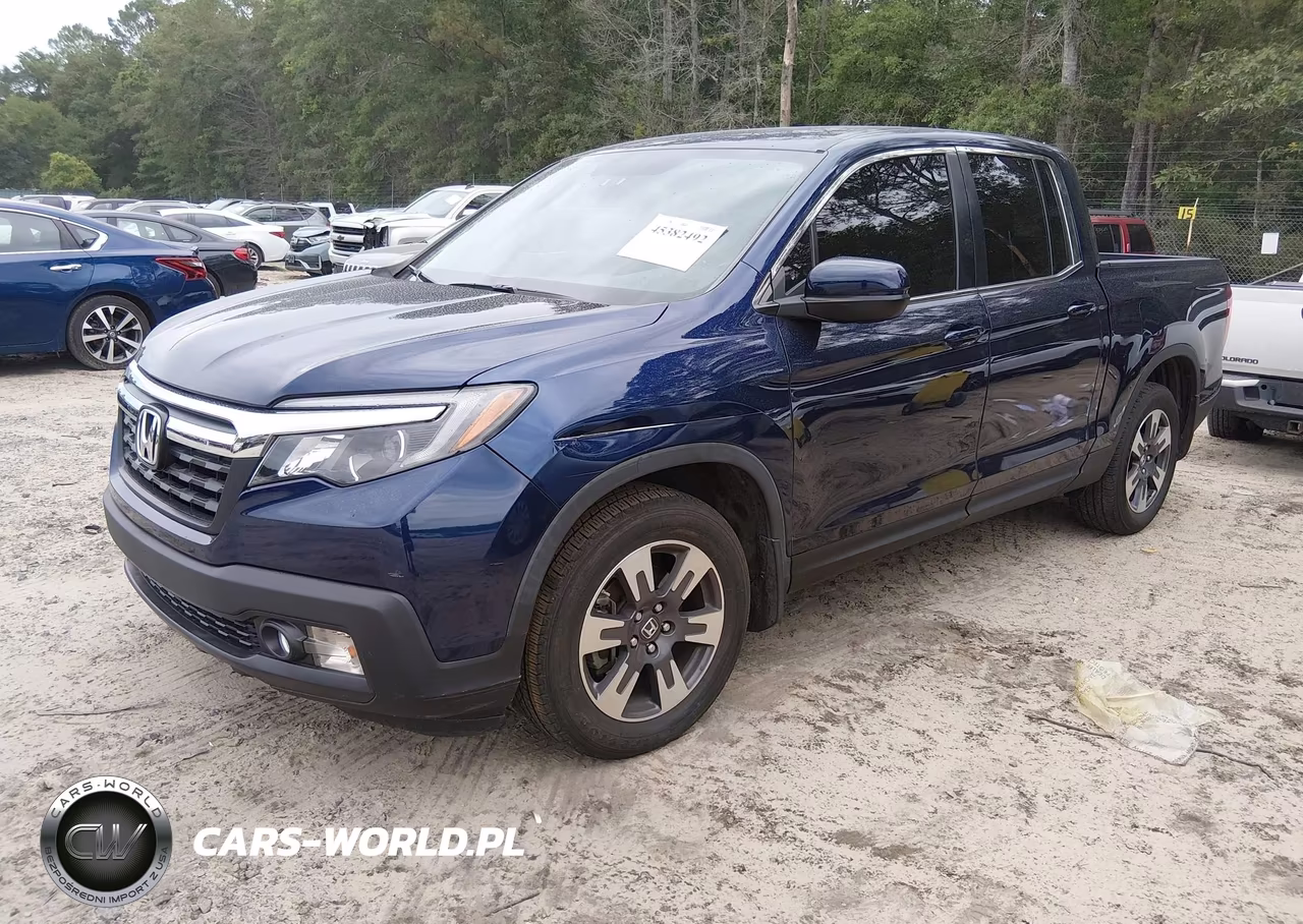 2018 Honda Ridgeline Rtl-T VIN:5FPYK2F62JB001889 - 2