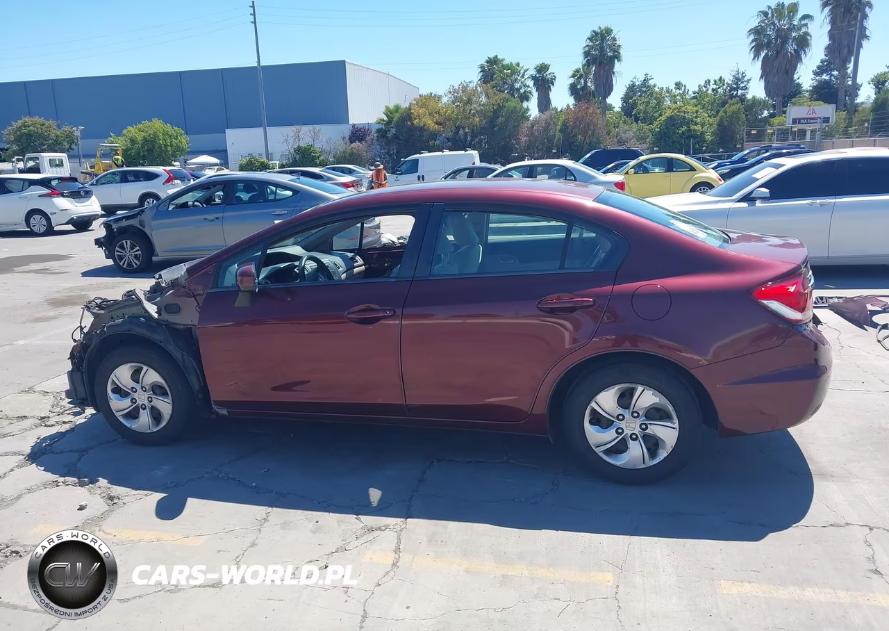 2014 Honda Civic Lx VIN:19XFB2F52EE213811 - 14