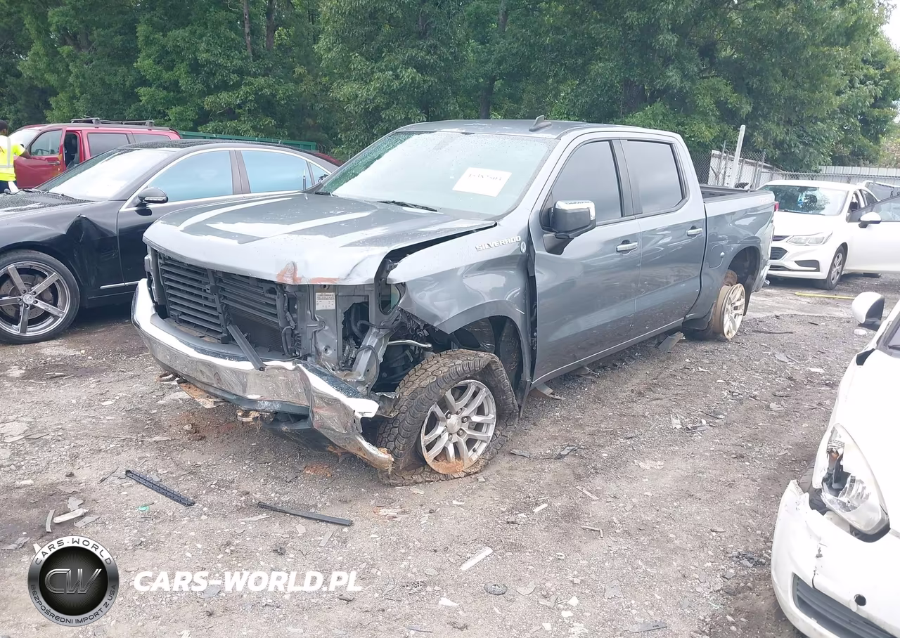 2019 Chevrolet Silverado 1500 Lt VIN:1GCUYDED1KZ135158 - 2