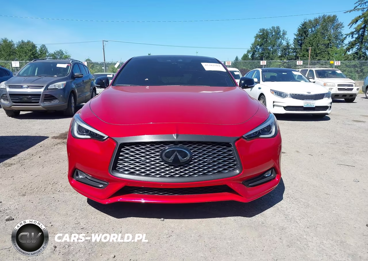 2020 Infiniti Q60 Red Sport 400 Awd VIN:JN1FV7EL0LM460038 - 12