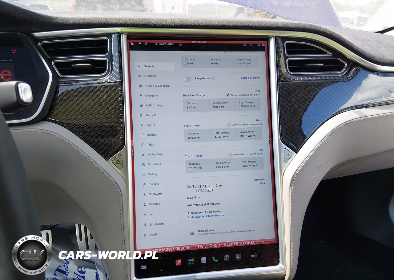 2015 TESLA MODEL S 70 VIN:5YJSA1S29FF096800 - 18