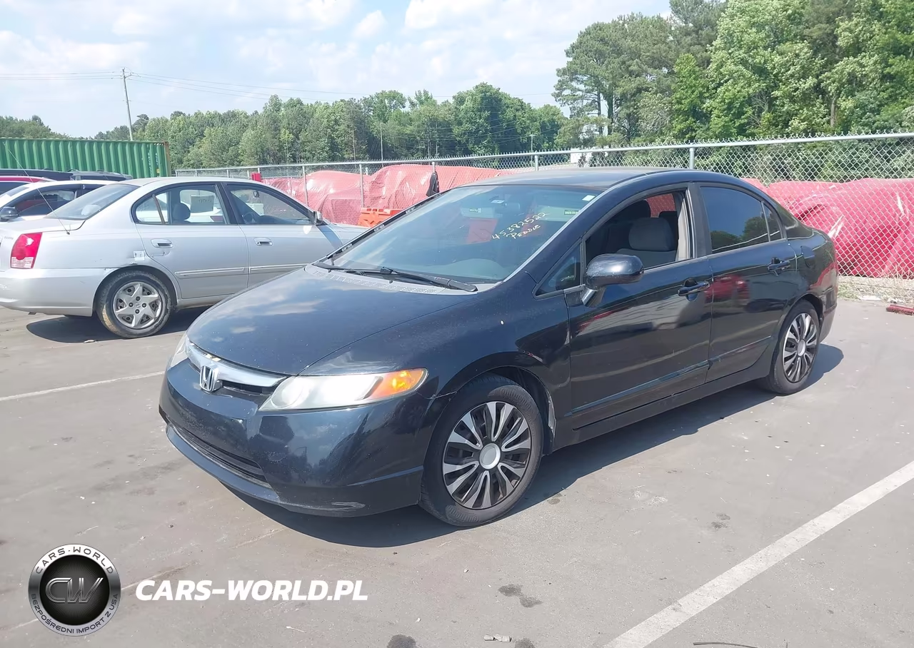 2008 Honda Civic Lx VIN:1HGFA16578L045416 - 2