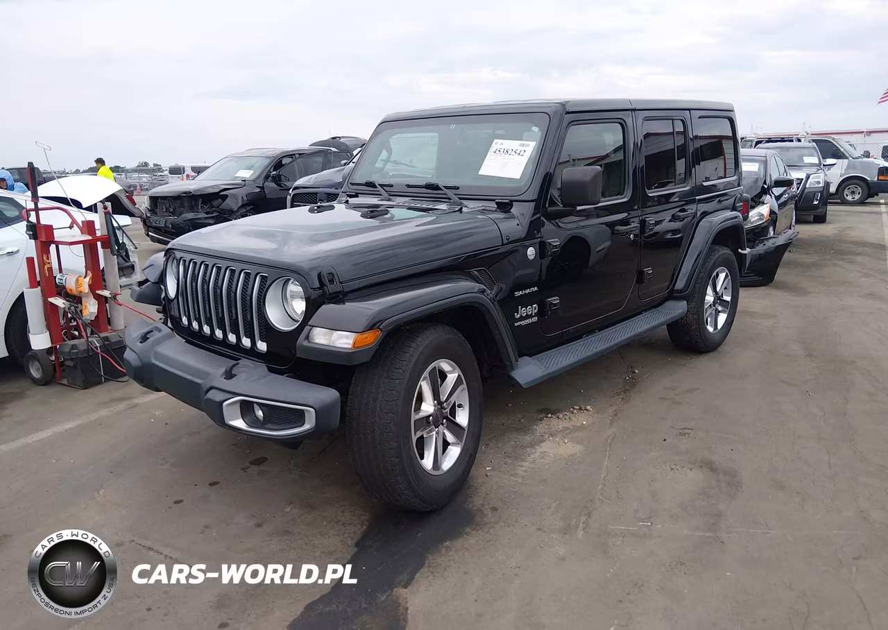 2021 Jeep Wrangler Unlimited Sahara 4X4 VIN:1C4HJXEG8MW550418 - 2