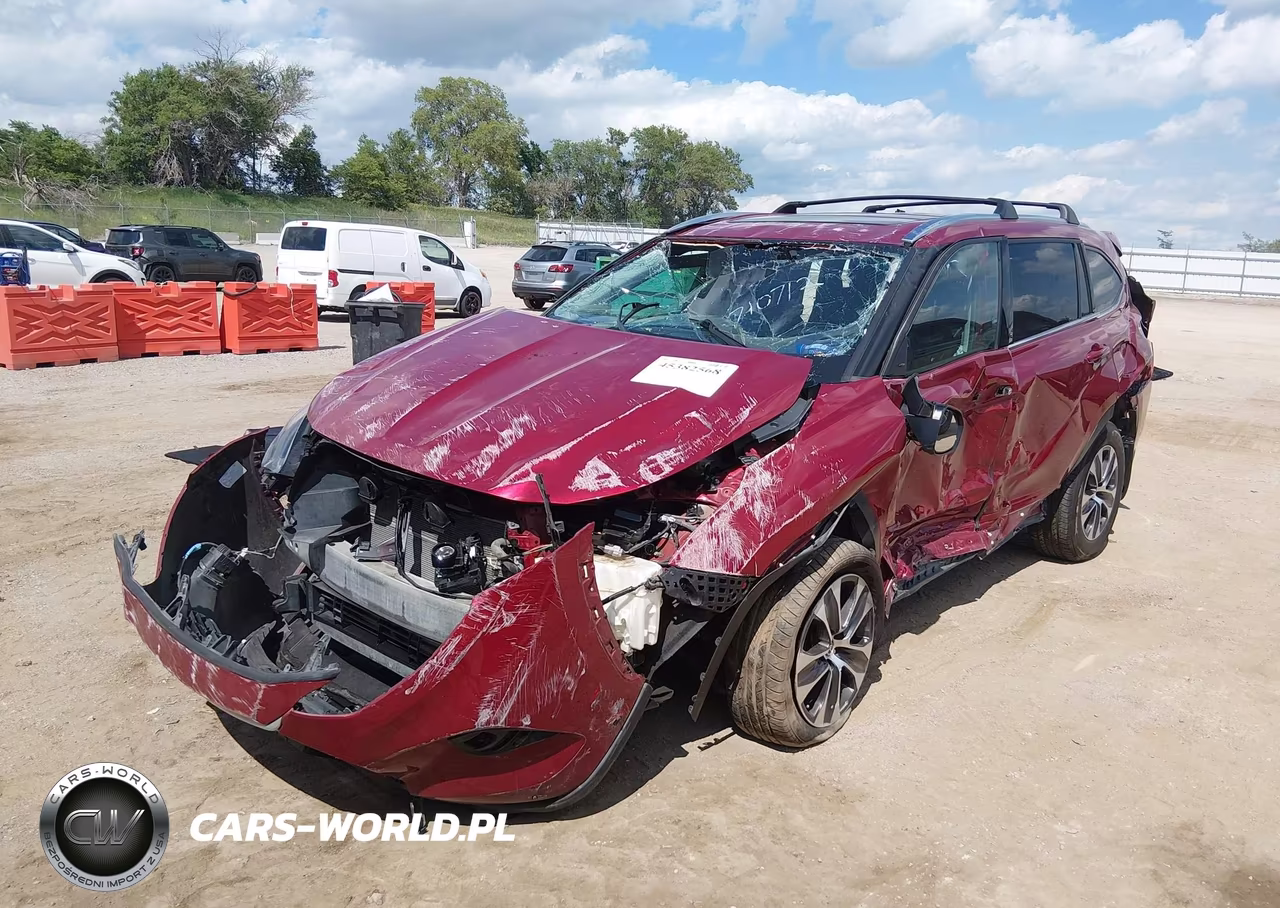 2021 Toyota Highlander Hybrid Xle VIN:5TDGBRCH1MS532472 - 2