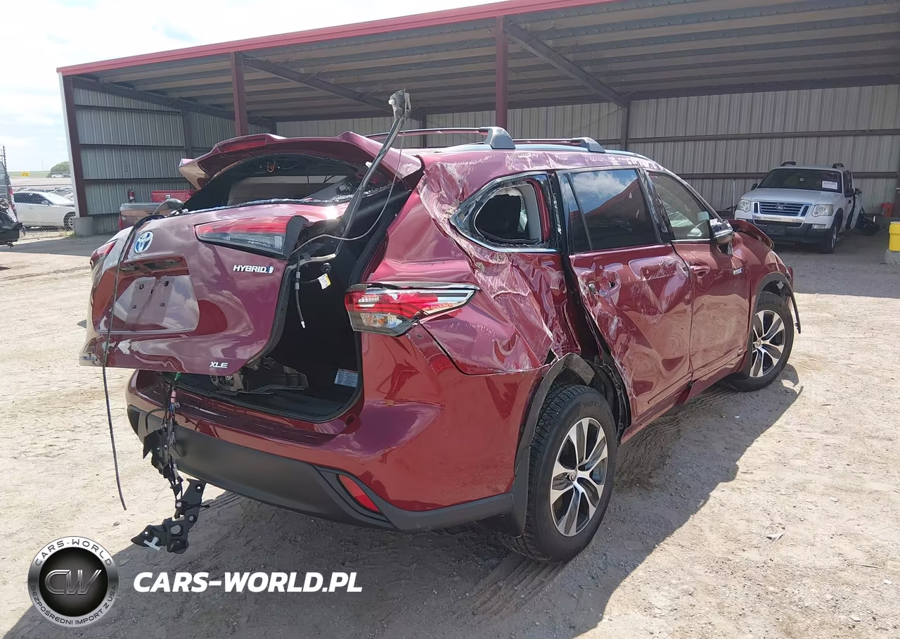 2021 Toyota Highlander Hybrid Xle VIN:5TDGBRCH1MS532472 - 4