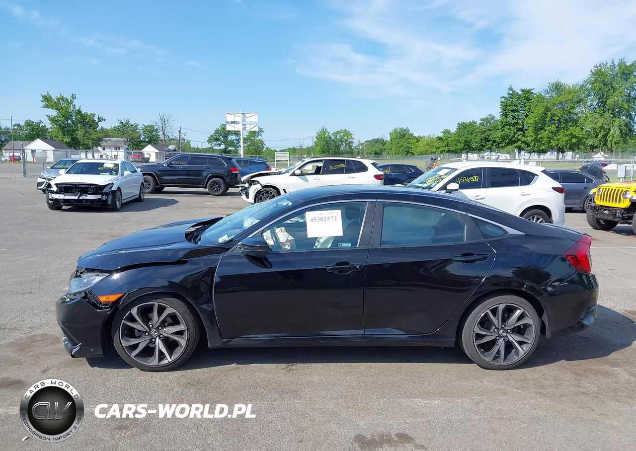2021 Honda Civic Sport VIN:2HGFC2F81MH501475 - 14