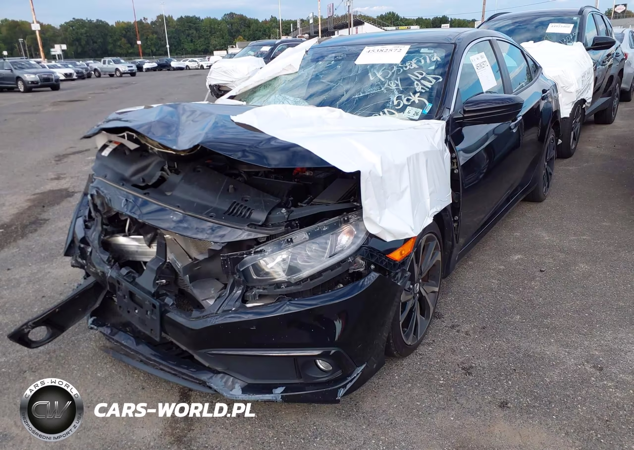 2021 Honda Civic Sport VIN:2HGFC2F81MH501475 - 2