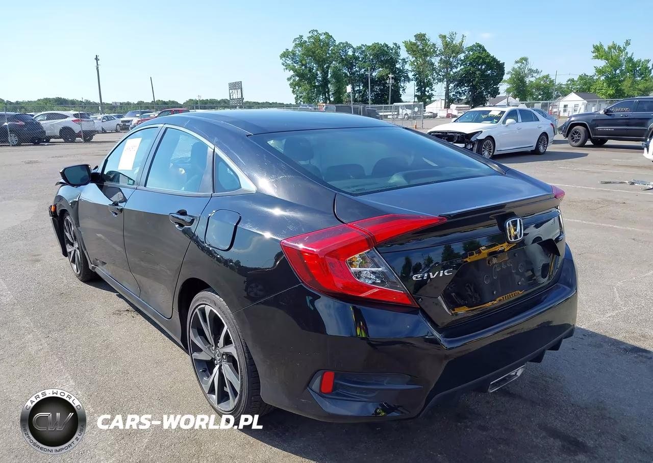 2021 Honda Civic Sport VIN:2HGFC2F81MH501475 - 3