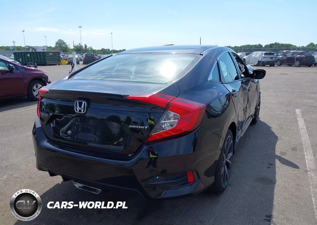 2021 Honda Civic Sport VIN:2HGFC2F81MH501475 - 4