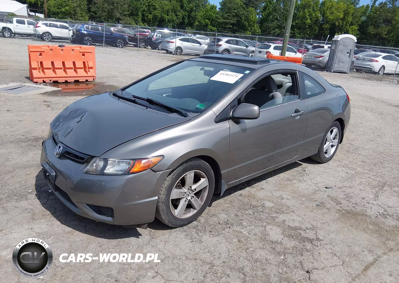 2007 Honda Civic Ex VIN:2HGFG12887H517715 - 2