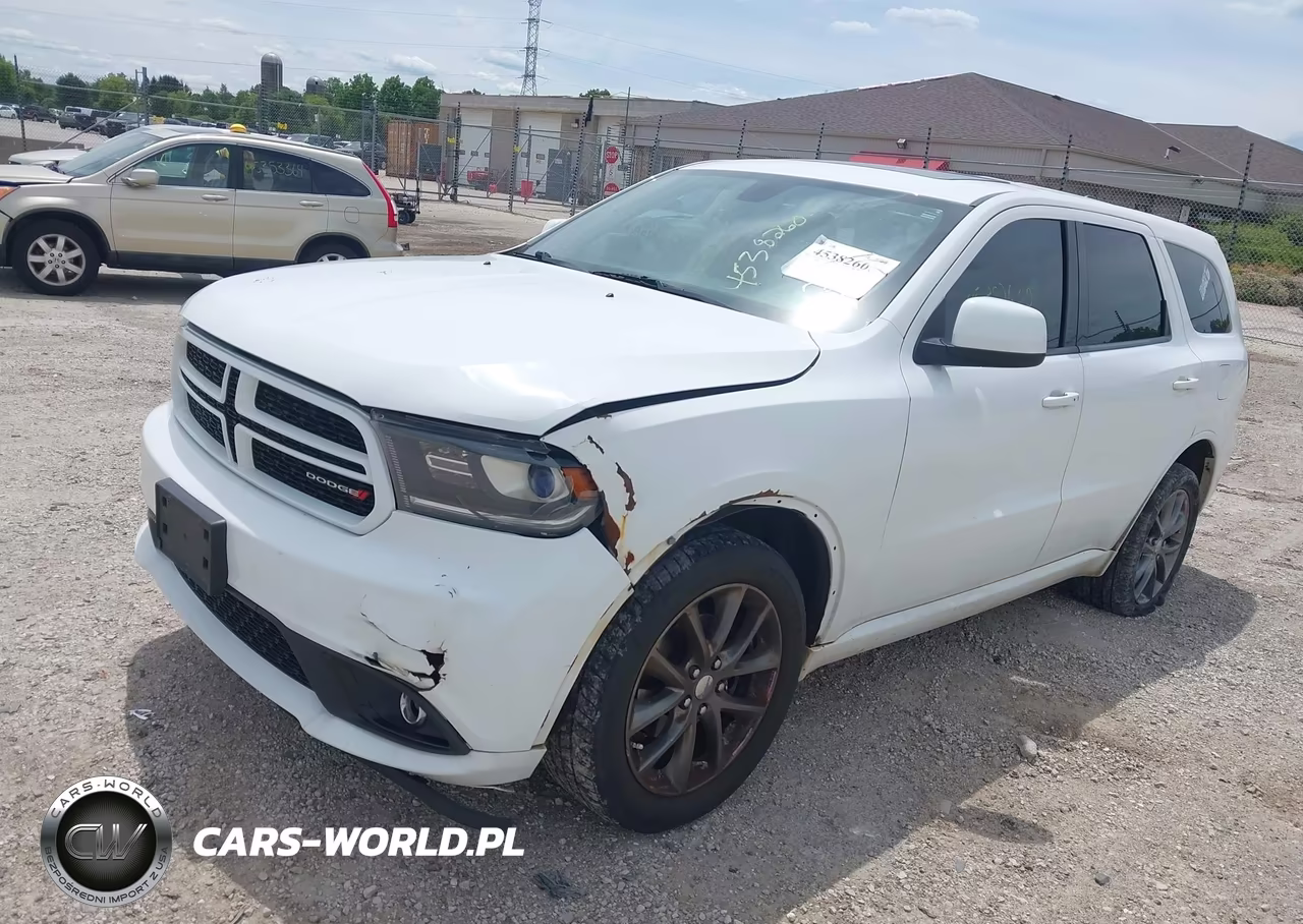 2014 Dodge Durango Sxt VIN:1C4RDJAG3EC591816 - 2