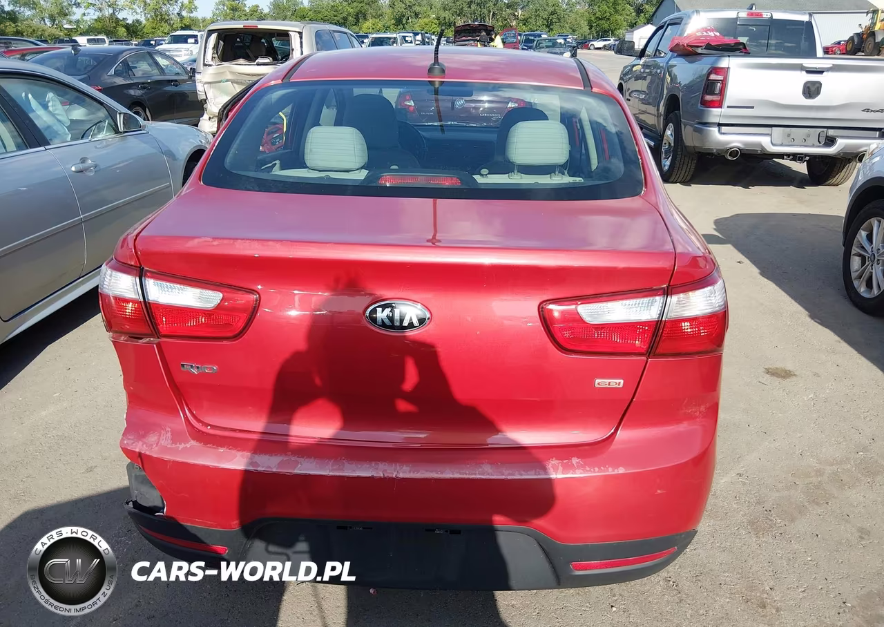2015 Kia Rio Lx VIN:KNADM4A39F6445409 - 17