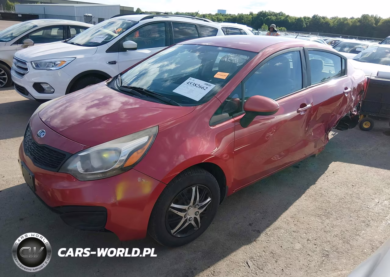 2015 Kia Rio Lx VIN:KNADM4A39F6445409 - 2