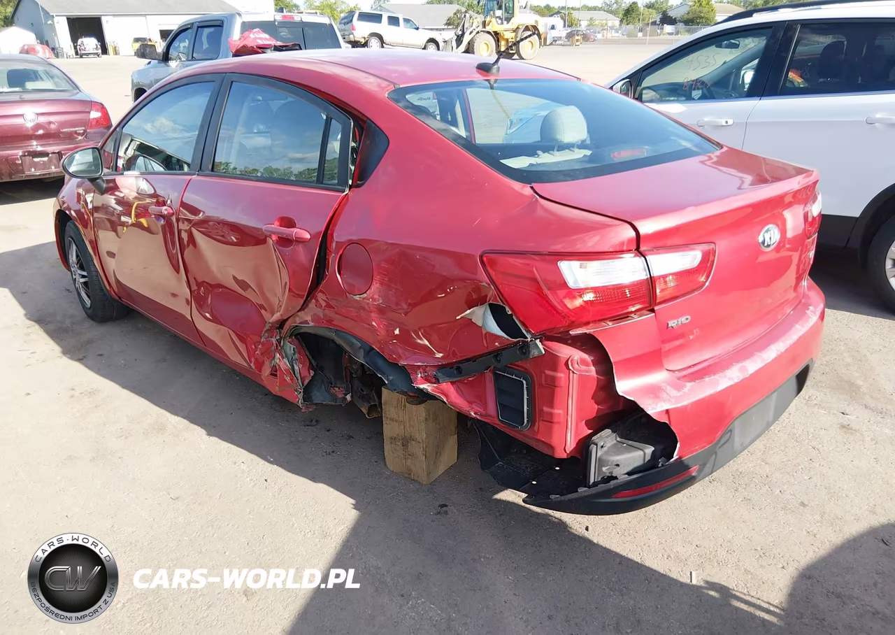 2015 Kia Rio Lx VIN:KNADM4A39F6445409 - 3