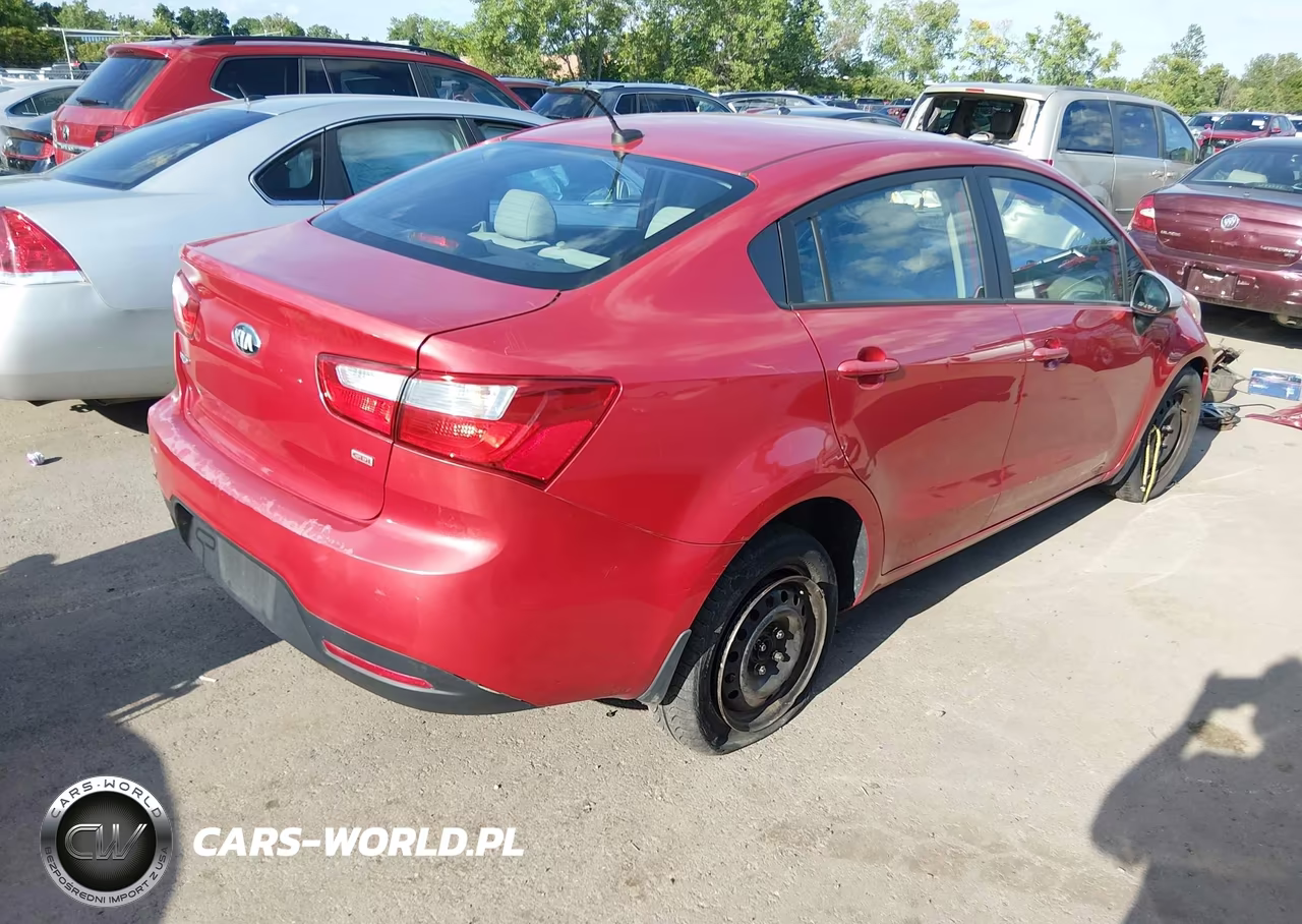 2015 Kia Rio Lx VIN:KNADM4A39F6445409 - 4