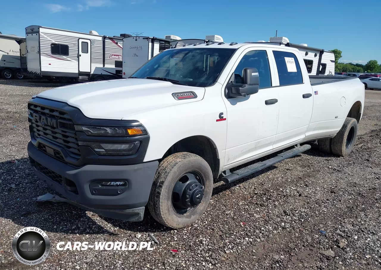 2025 Ram 3500 Tradesman 4X4 8' Box VIN:3C63RRGL8SG520394 - 2