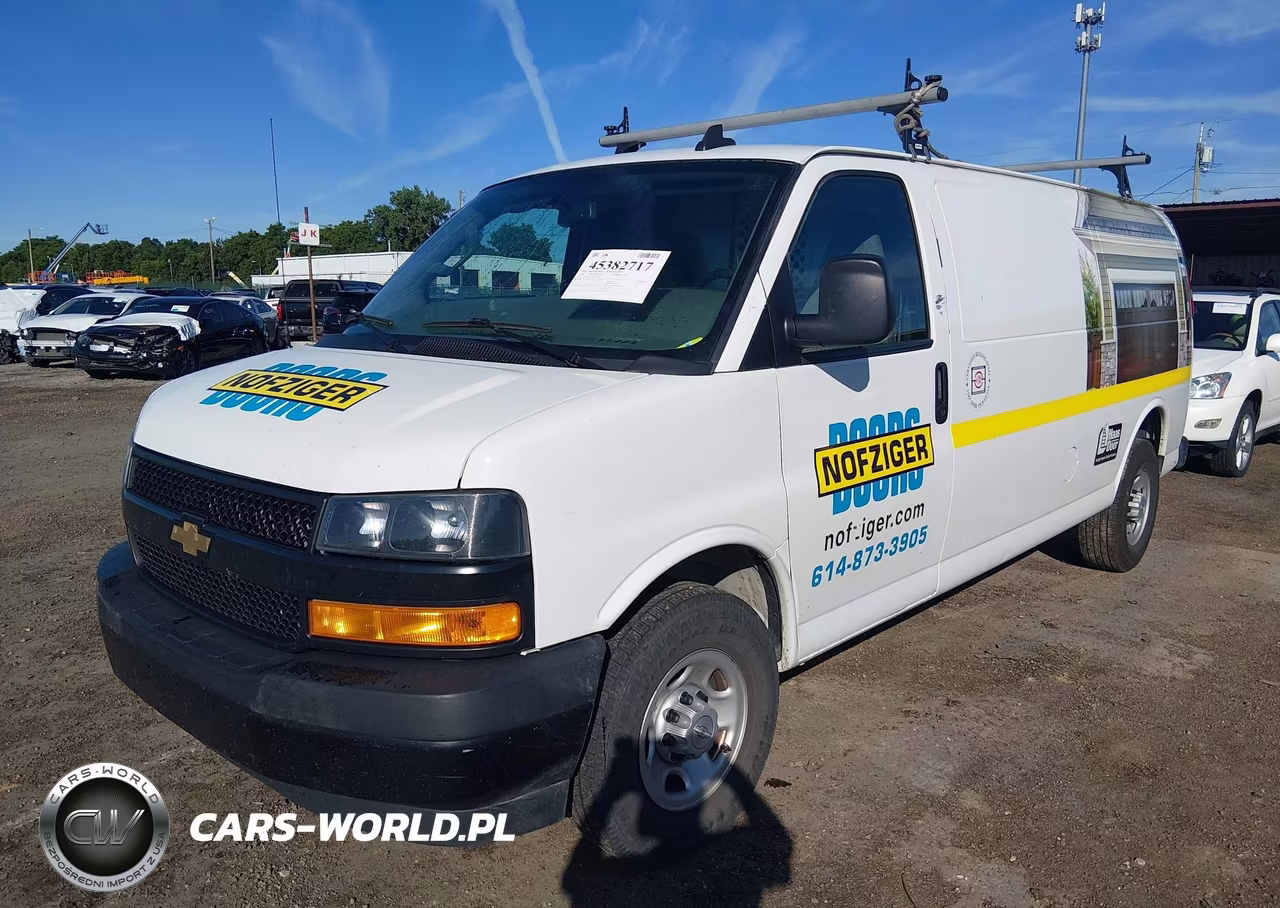 2019 Chevrolet Express 3500 Work Van VIN:1GCZGHFG4K1245564 - 2