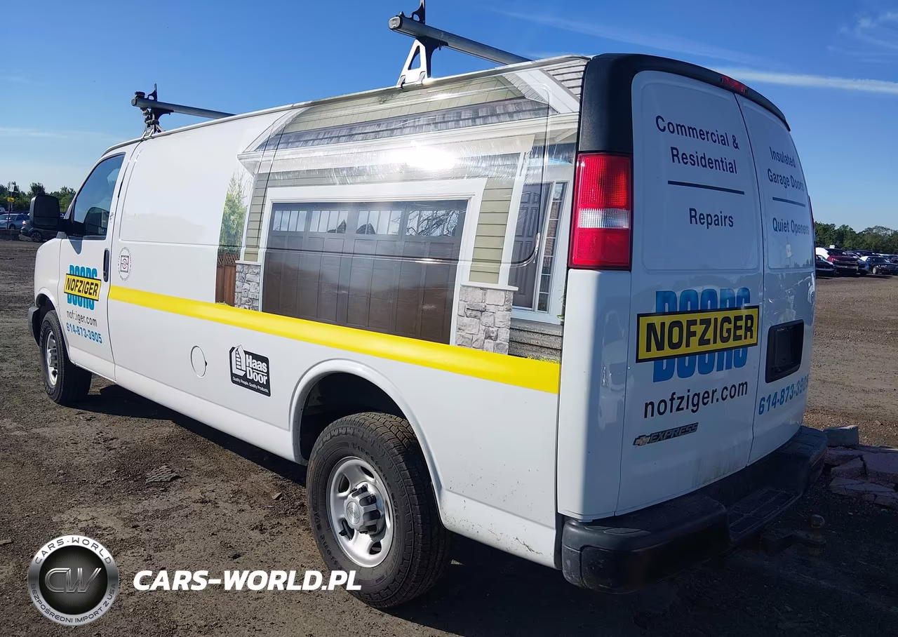 2019 Chevrolet Express 3500 Work Van VIN:1GCZGHFG4K1245564 - 3