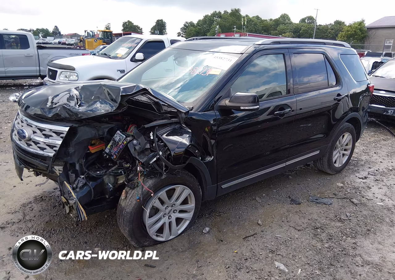 2018 Ford Explorer Xlt VIN:1FM5K8D88JGB73333 - 2