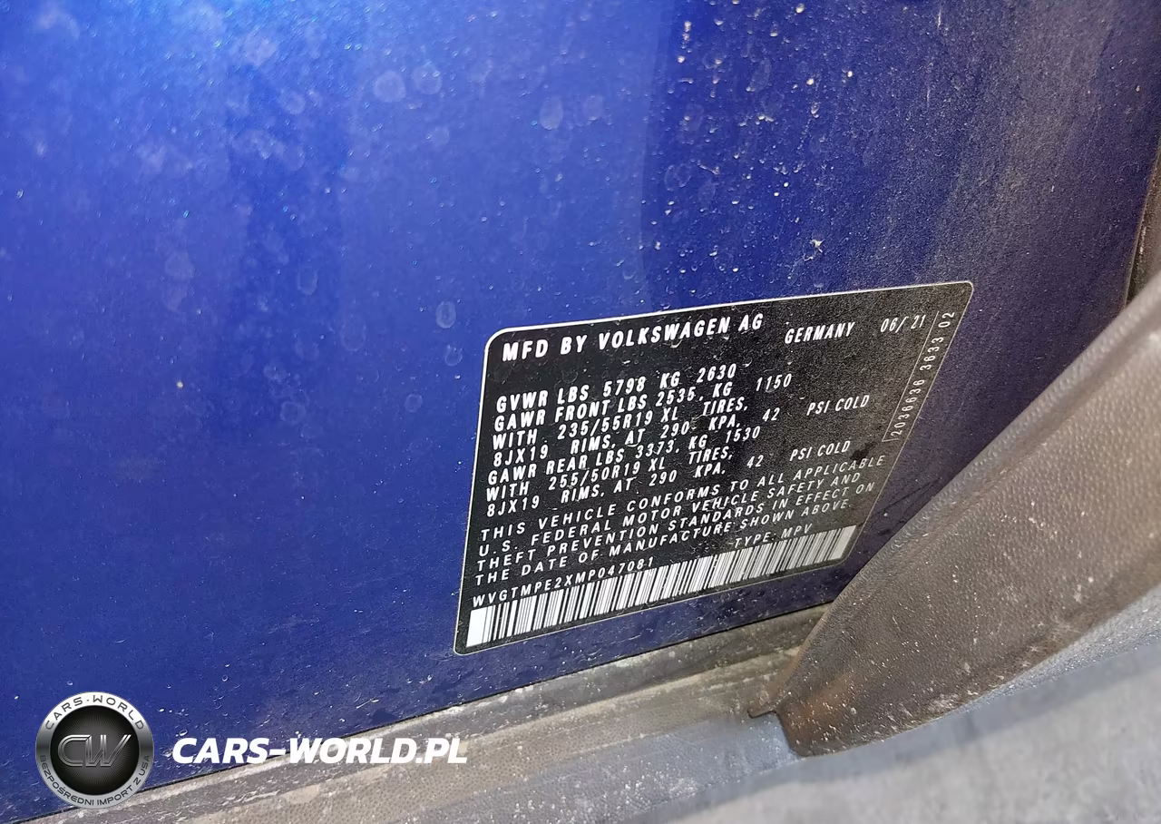 2021 Volkswagen Id.4 Pro S VIN:WVGTMPE2XMP047081 - 9