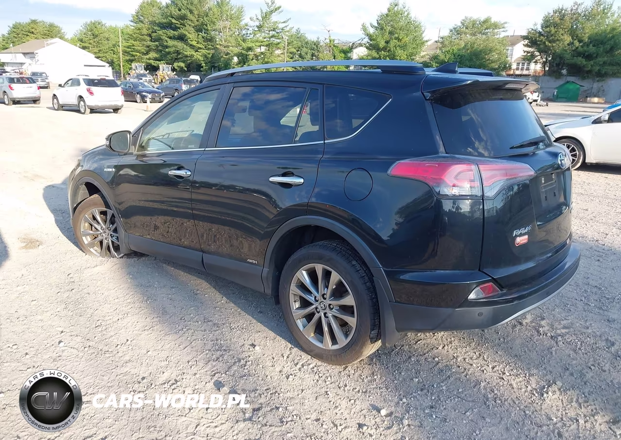 2017 Toyota Rav4 Hybrid Limited VIN:JTMDJREVXHD116303 - 3