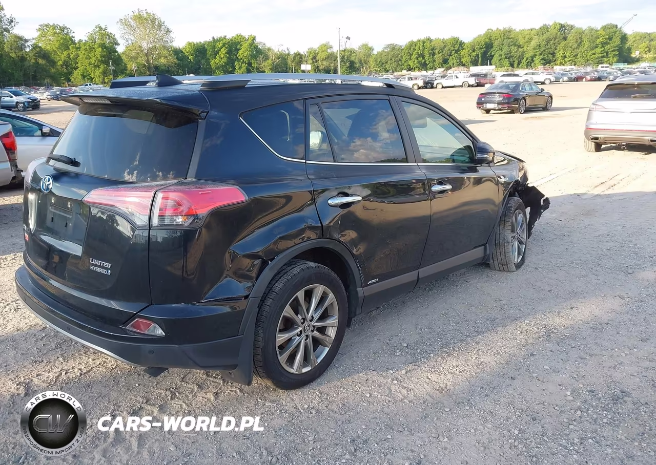 2017 Toyota Rav4 Hybrid Limited VIN:JTMDJREVXHD116303 - 4