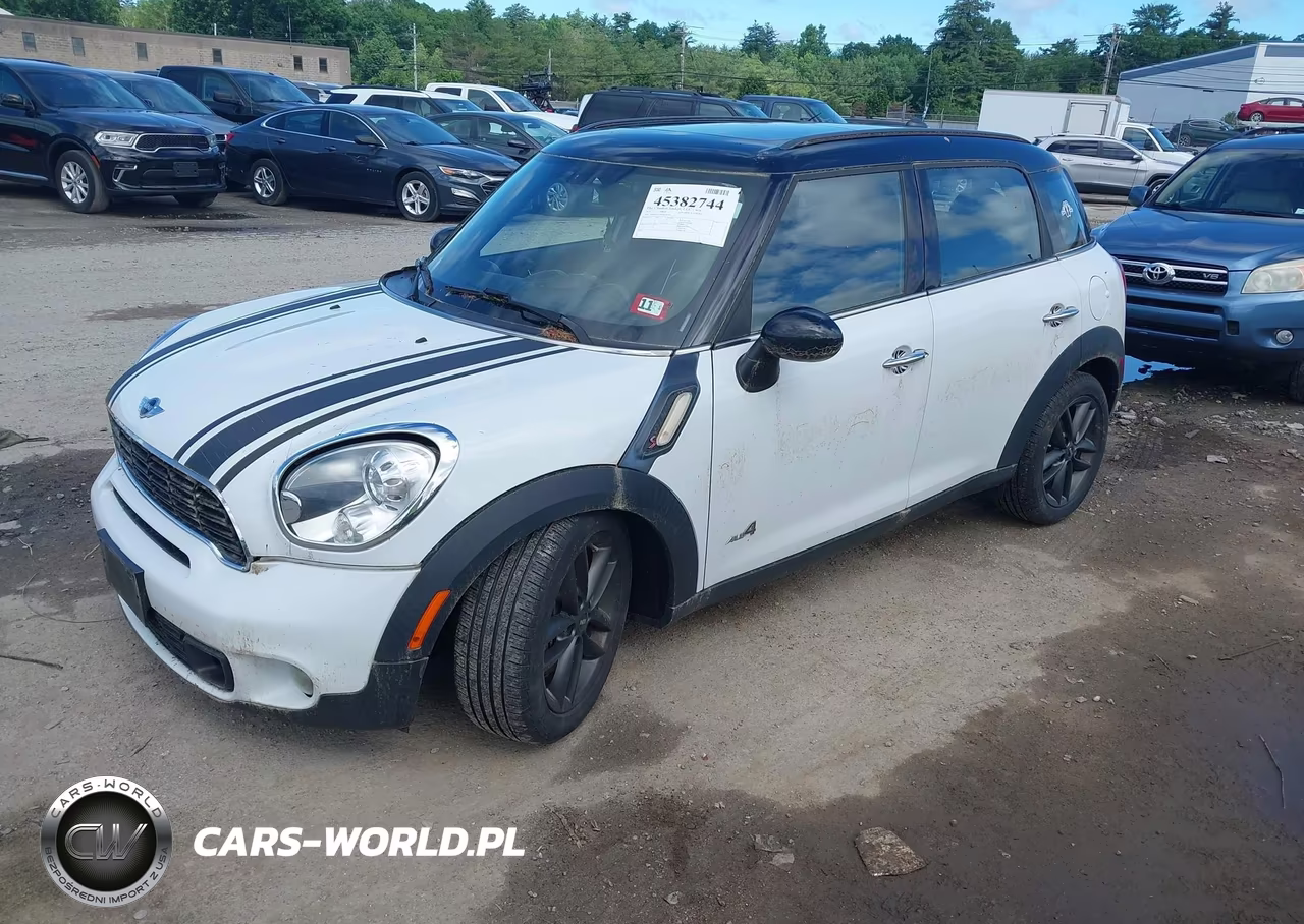 2011 Mini Cooper S Countryman VIN:WMWZC5C58BWL54106 - 2