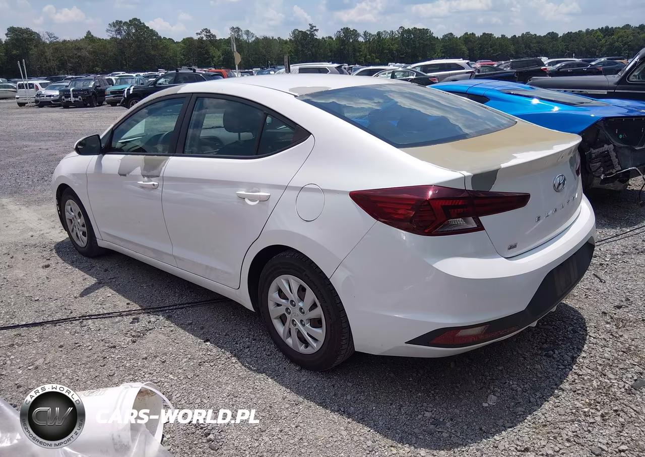 2019 Hyundai Elantra Se VIN:5NPD74LF6KH493368 - 3