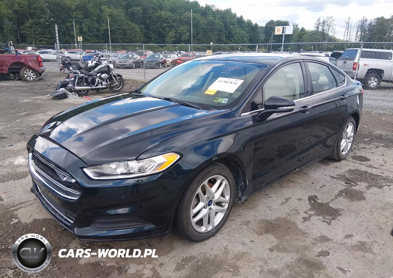 2014 Ford Fusion Se VIN:3FA6P0H72ER318450 - 2