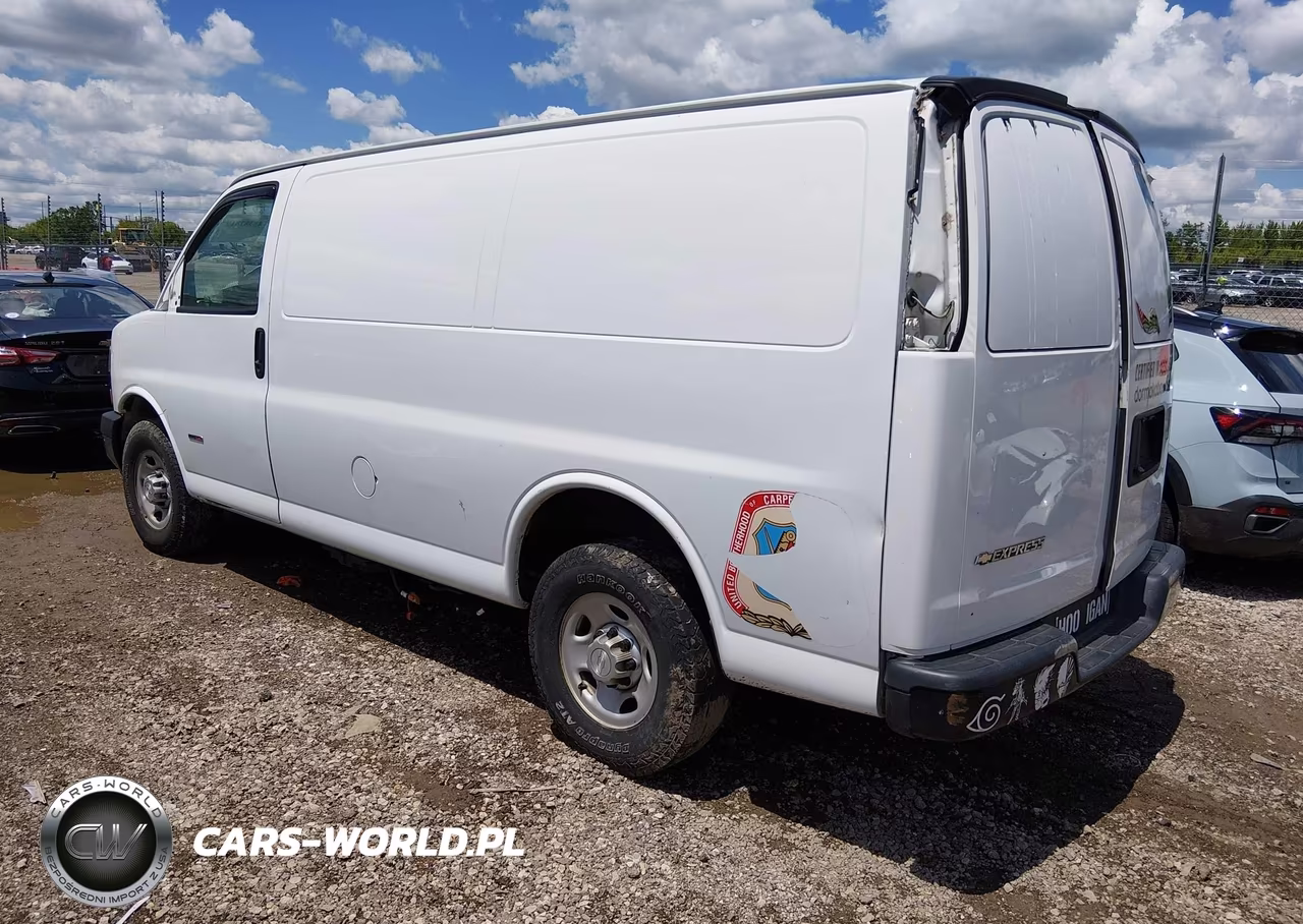 2017 Chevrolet Express 2500 Work Van VIN:1GCWGAF10H1340931 - 3