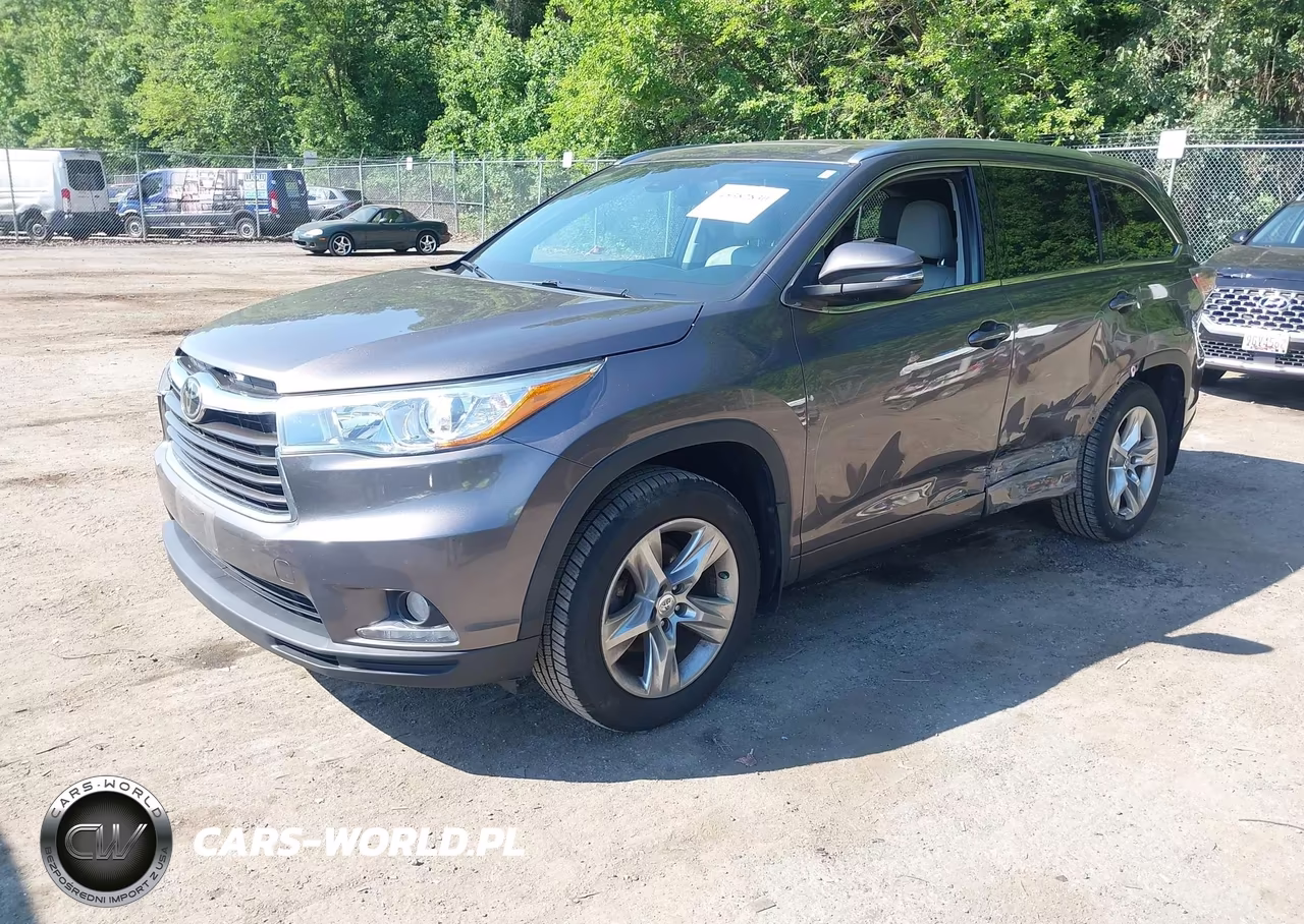 2014 Toyota Highlander Limited Platinum V6 VIN:5TDDKRFH7ES033014 - 2