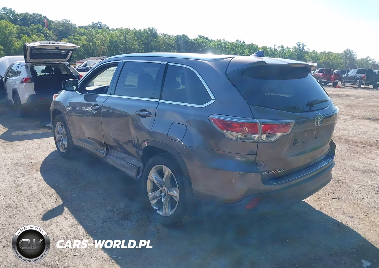 2014 Toyota Highlander Limited Platinum V6 VIN:5TDDKRFH7ES033014 - 3