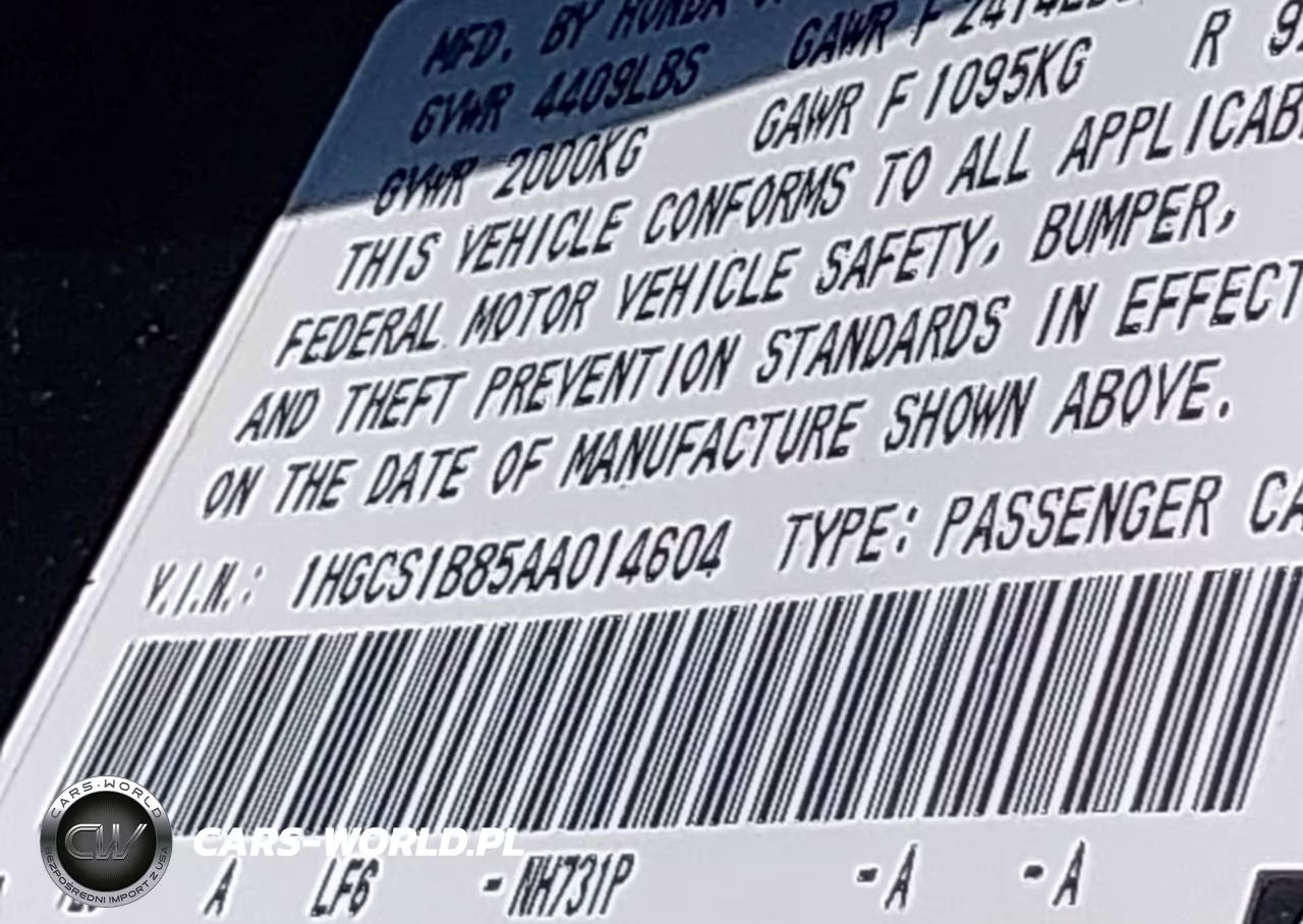 2010 Honda Accord 2.4 Ex-L VIN:1HGCS1B85AA014604 - 9