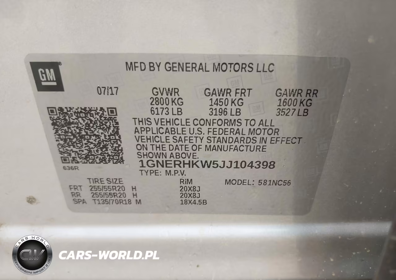 2018 Chevrolet Traverse Lt Leather VIN:1GNERHKW5JJ104398 - 9