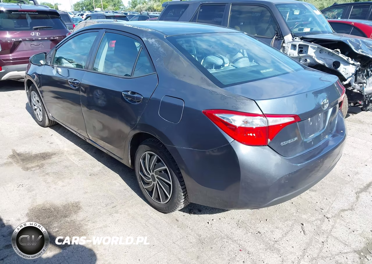 2016 Toyota Corolla Le VIN:5YFBURHE8GP394204 - 3
