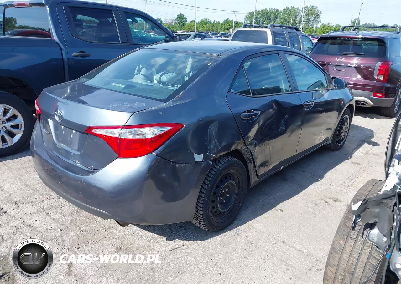 2016 Toyota Corolla Le VIN:5YFBURHE8GP394204 - 4
