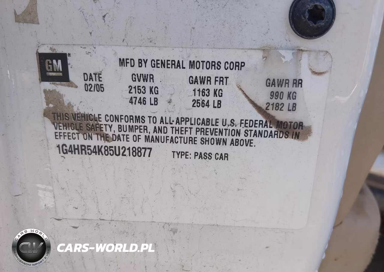2005 Buick Lesabre Limited VIN:1G4HR54K85U218877 - 9