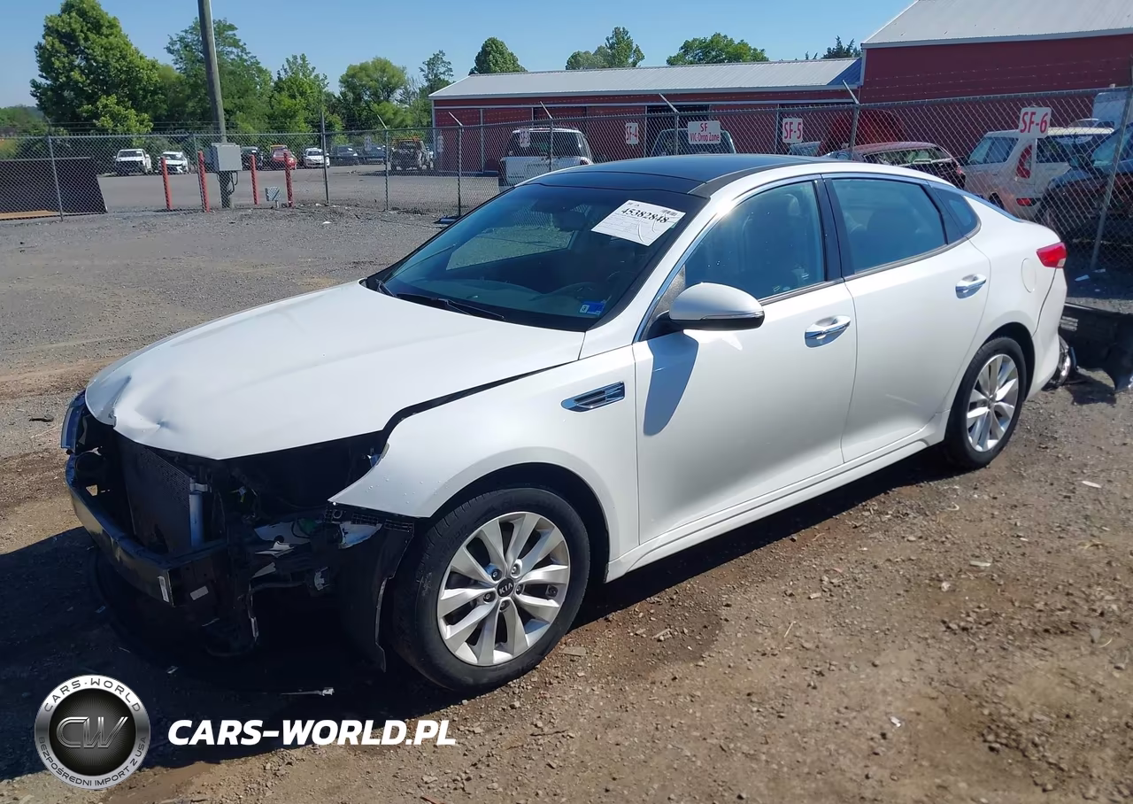 2018 Kia Optima Ex VIN:5XXGU4L36JG240220 - 2