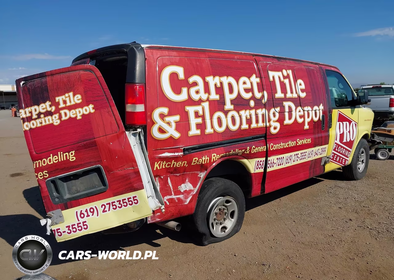2007 Chevrolet Express Work Van VIN:1GCGG25U971234174 - 4