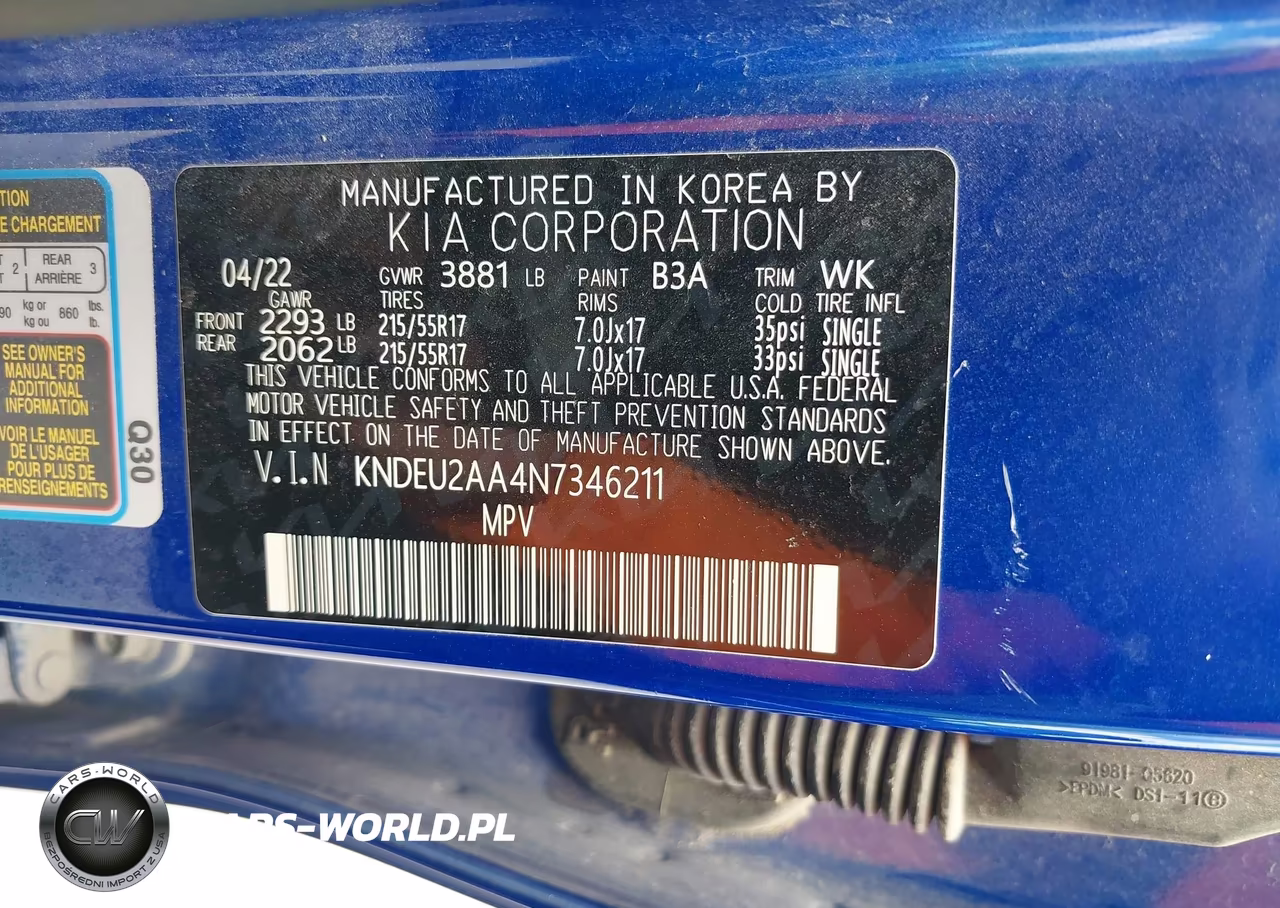 2022 Kia Seltos S VIN:KNDEU2AA4N7346211 - 9