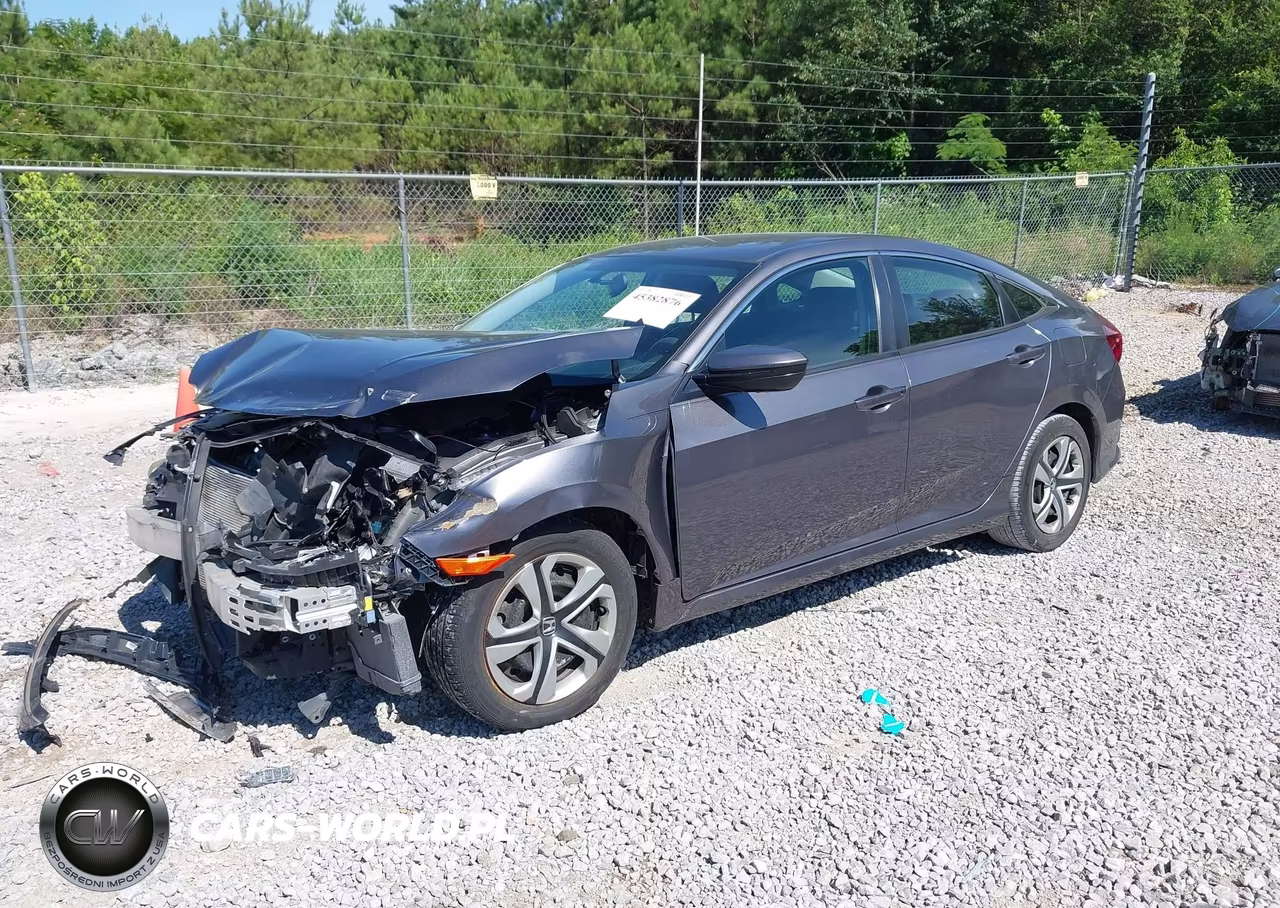 2017 Honda Civic Lx VIN:19XFC2F50HE065966 - 2