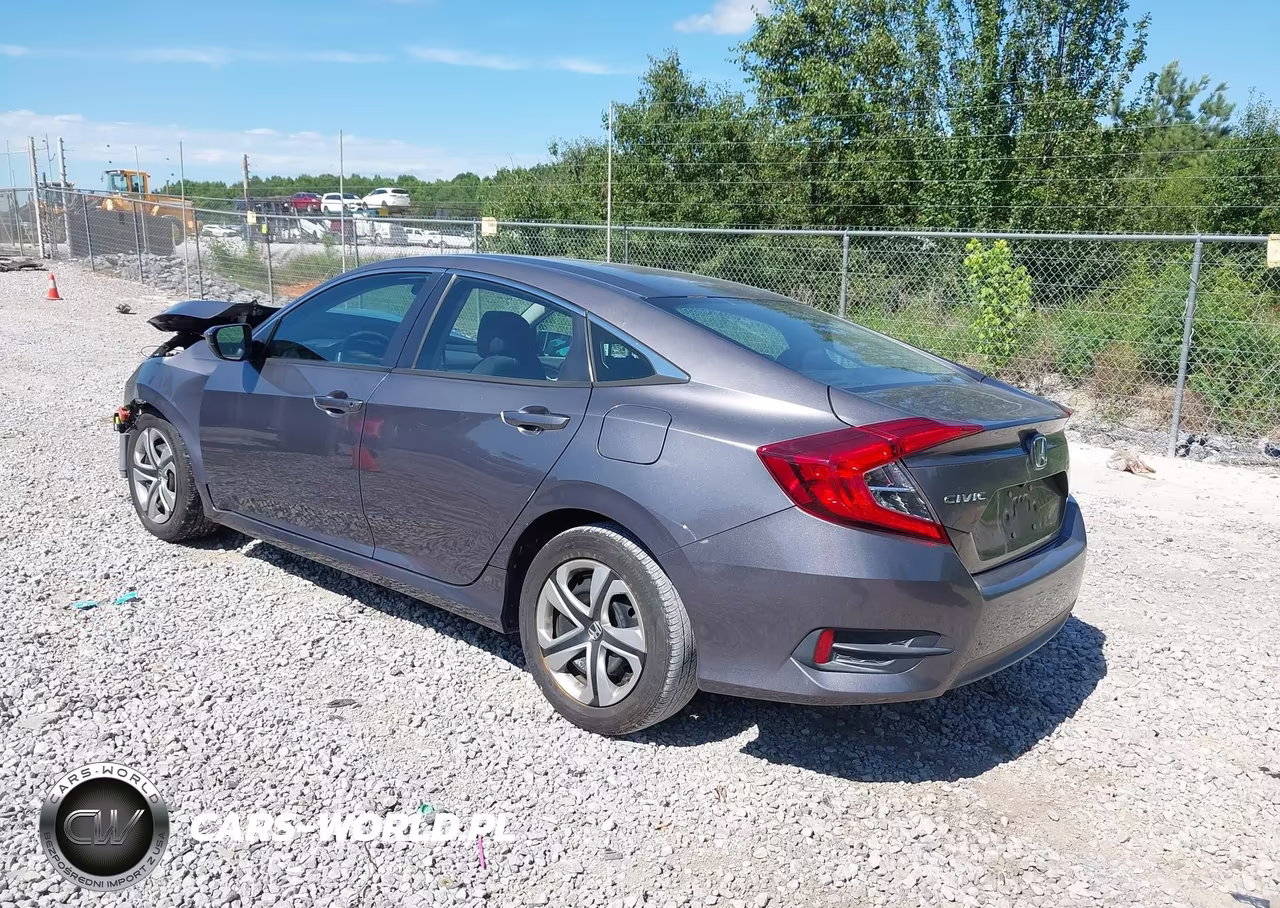 2017 Honda Civic Lx VIN:19XFC2F50HE065966 - 3