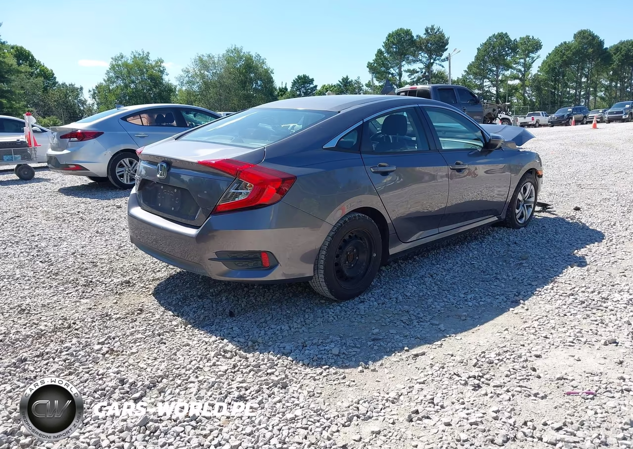 2017 Honda Civic Lx VIN:19XFC2F50HE065966 - 4