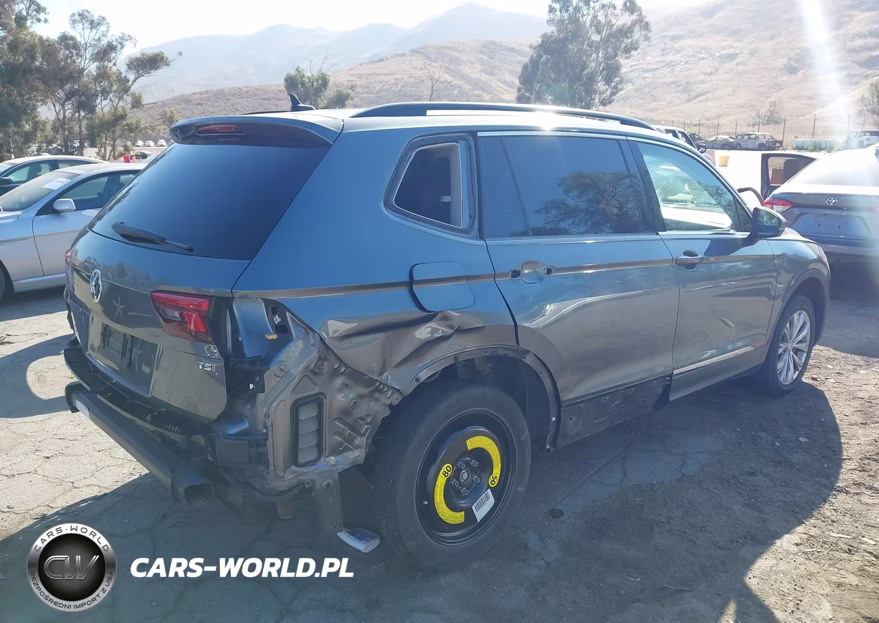 2018 Volkswagen Tiguan 2.0T Se-2.0T Sel VIN:3VV3B7AXXJM174783 - 4