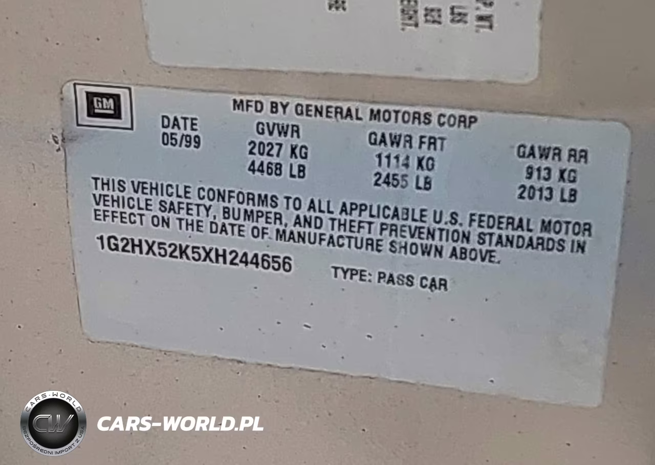1999 Pontiac Bonneville Se VIN:1G2HX52K5XH244656 - 9